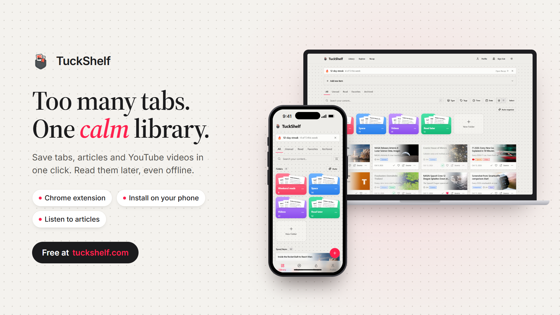 TuckShelf product preview 1