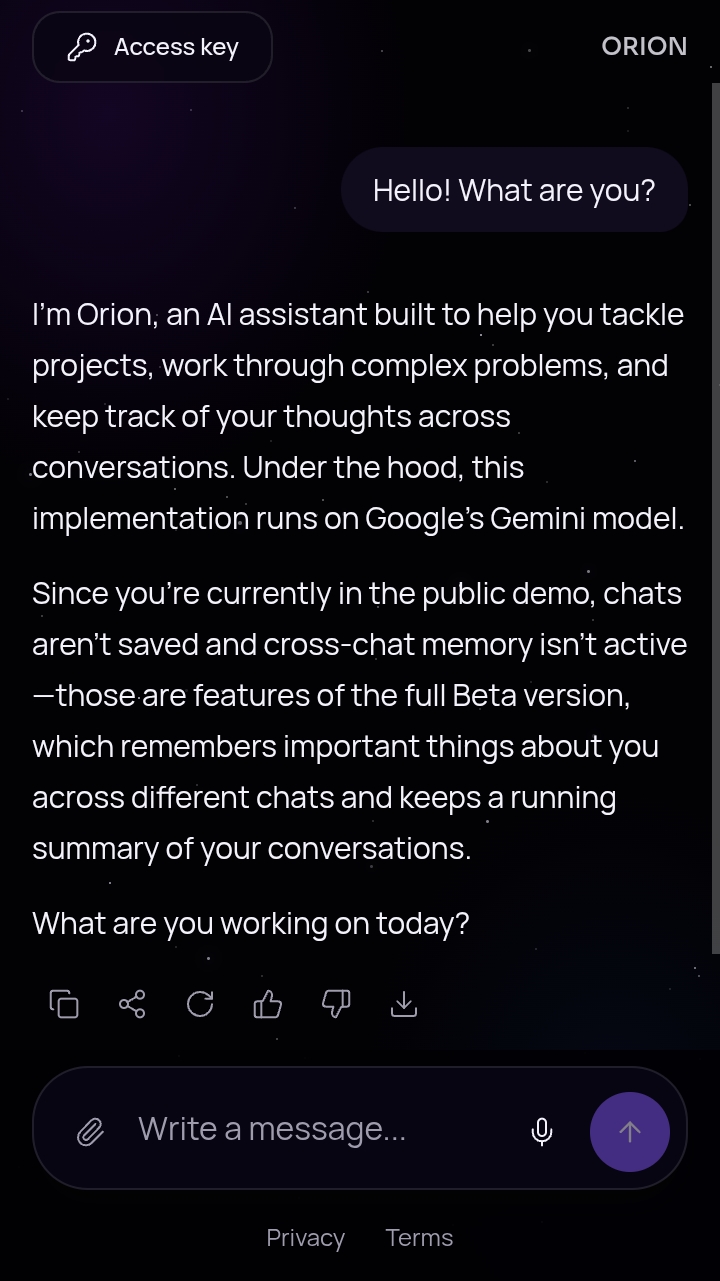 Orion product preview 3